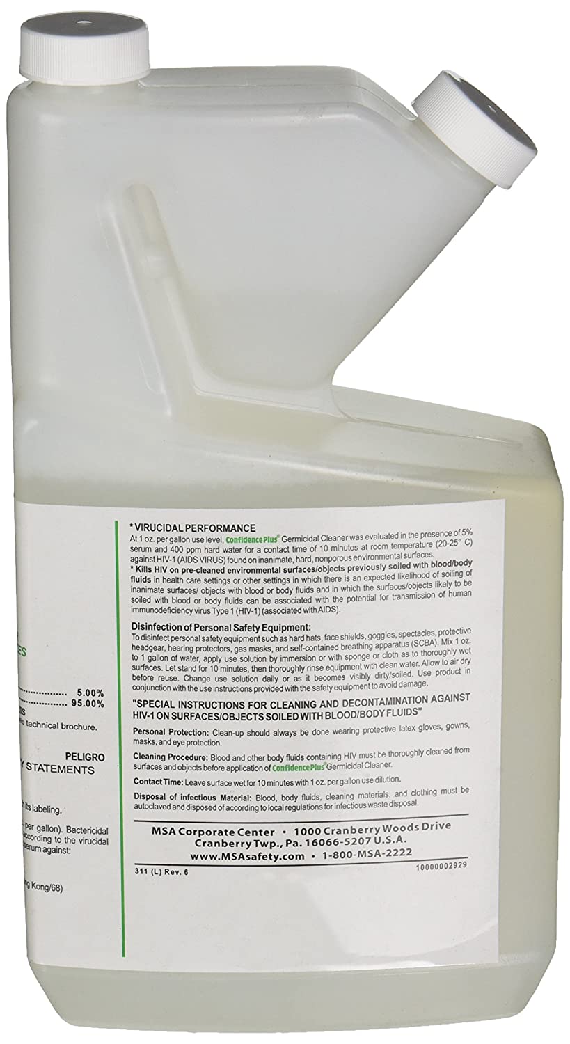 MSA 10009971 Confidence Plus Germicidal Cleaner (32 oz
