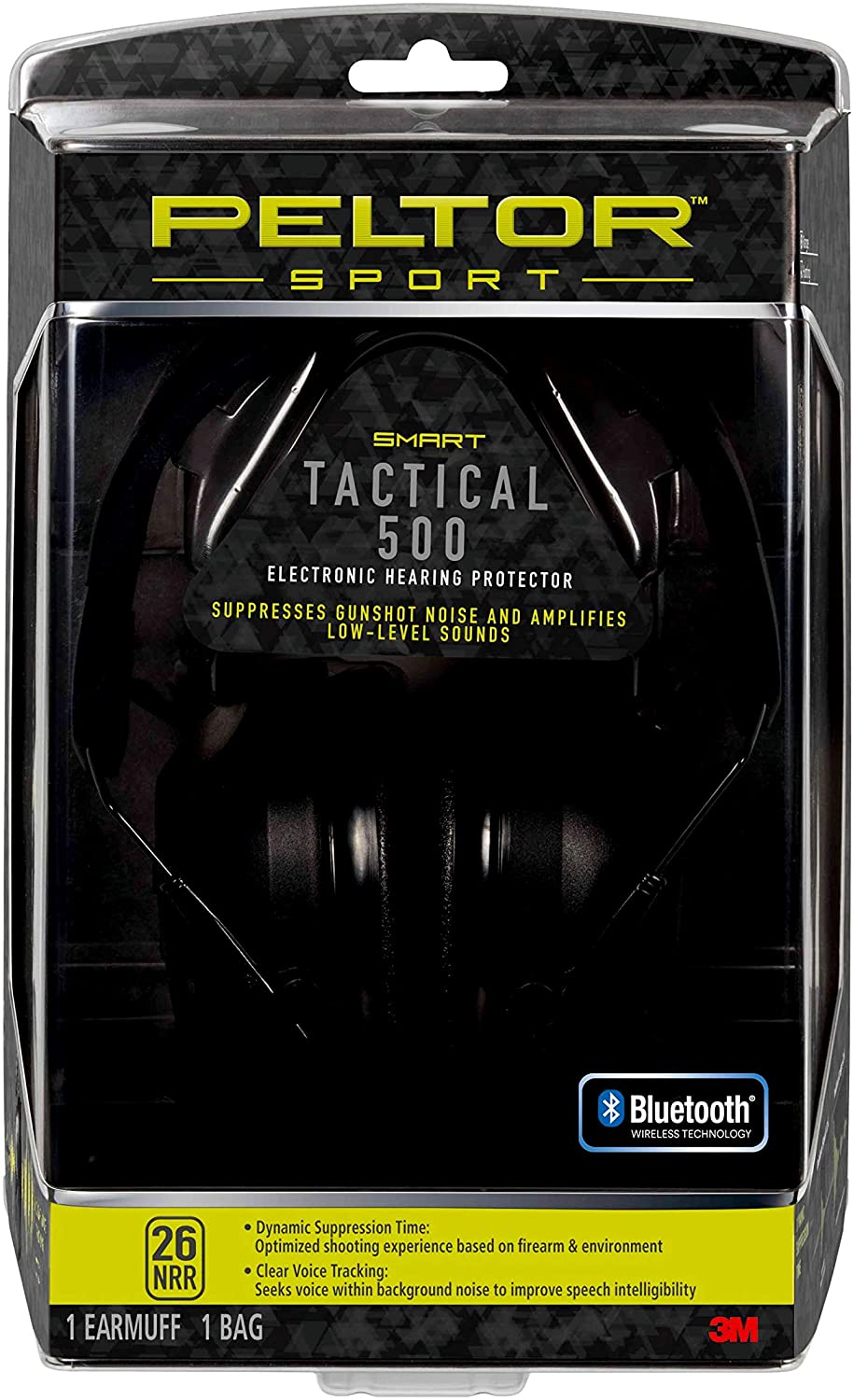 Casque de protection auditive SPORT TACTICAL 500 Electronic 3M Peltor -  Conditions Extremes