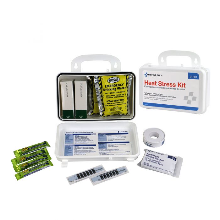 First Aid Only 91383 Heat Stress Kit Medium Plastic Case