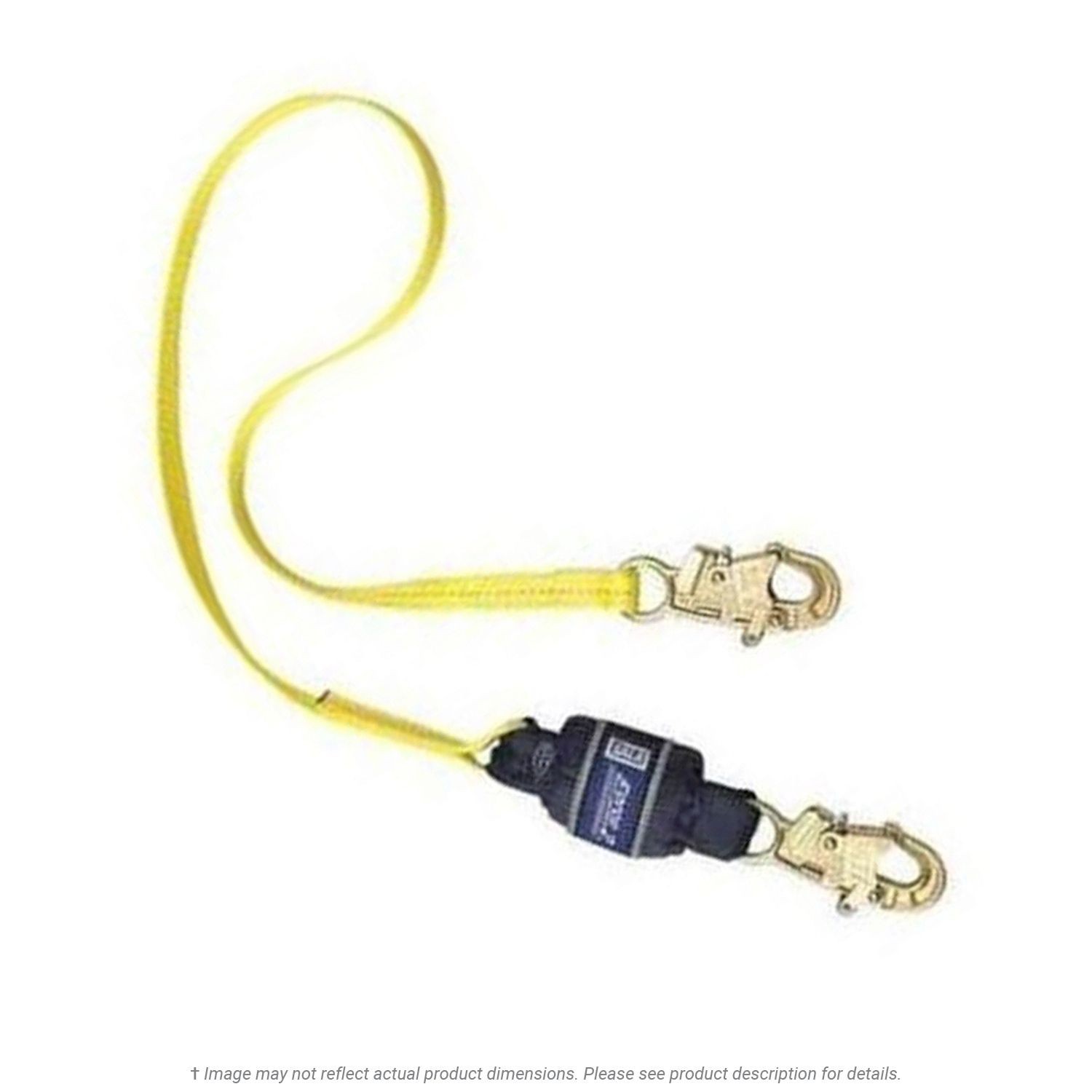 3M DBI SALA 1246536 Energy-Absorbing Lanyard 3' - Industrial