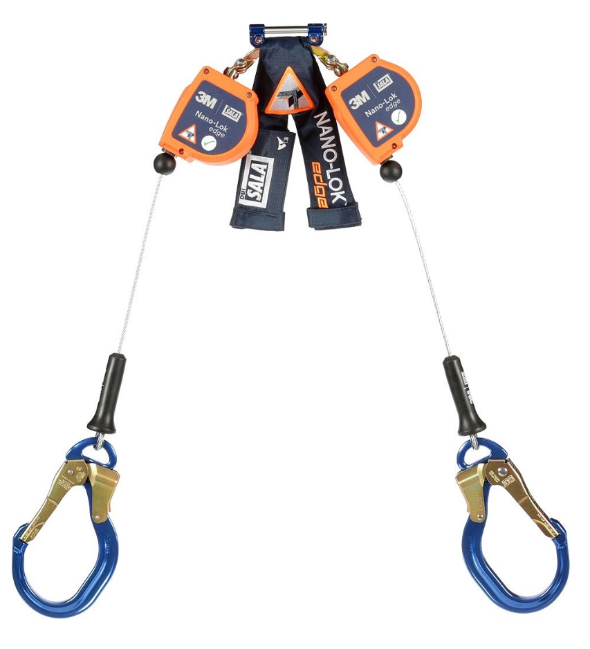 3M DBI SALA 3500231 Twin-Leg 8' SRL with Aluminum Rebar Locking