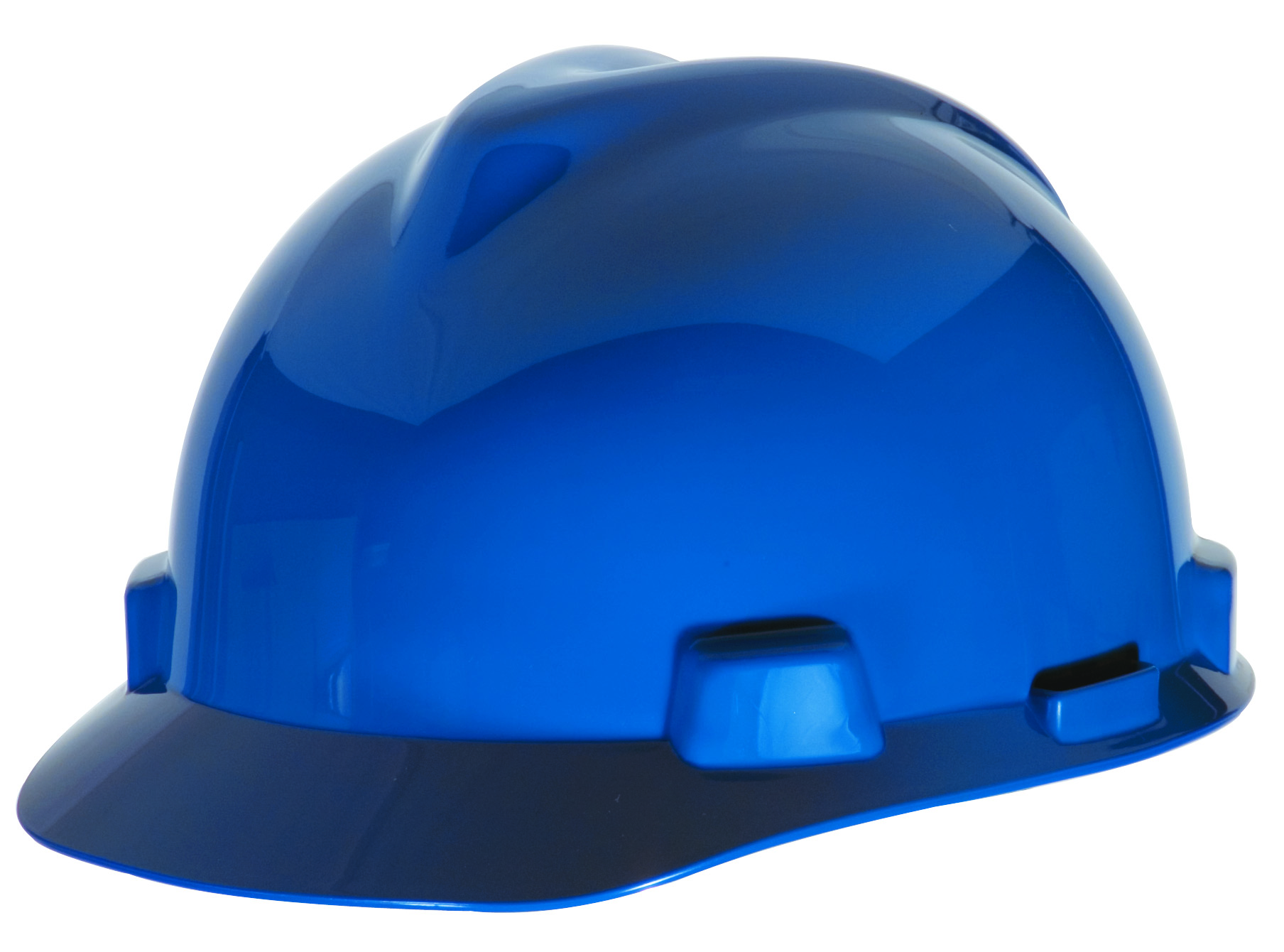 MSA 463943 V-Gard Cap Style Hard Hat with Staz-On Suspension (Blue