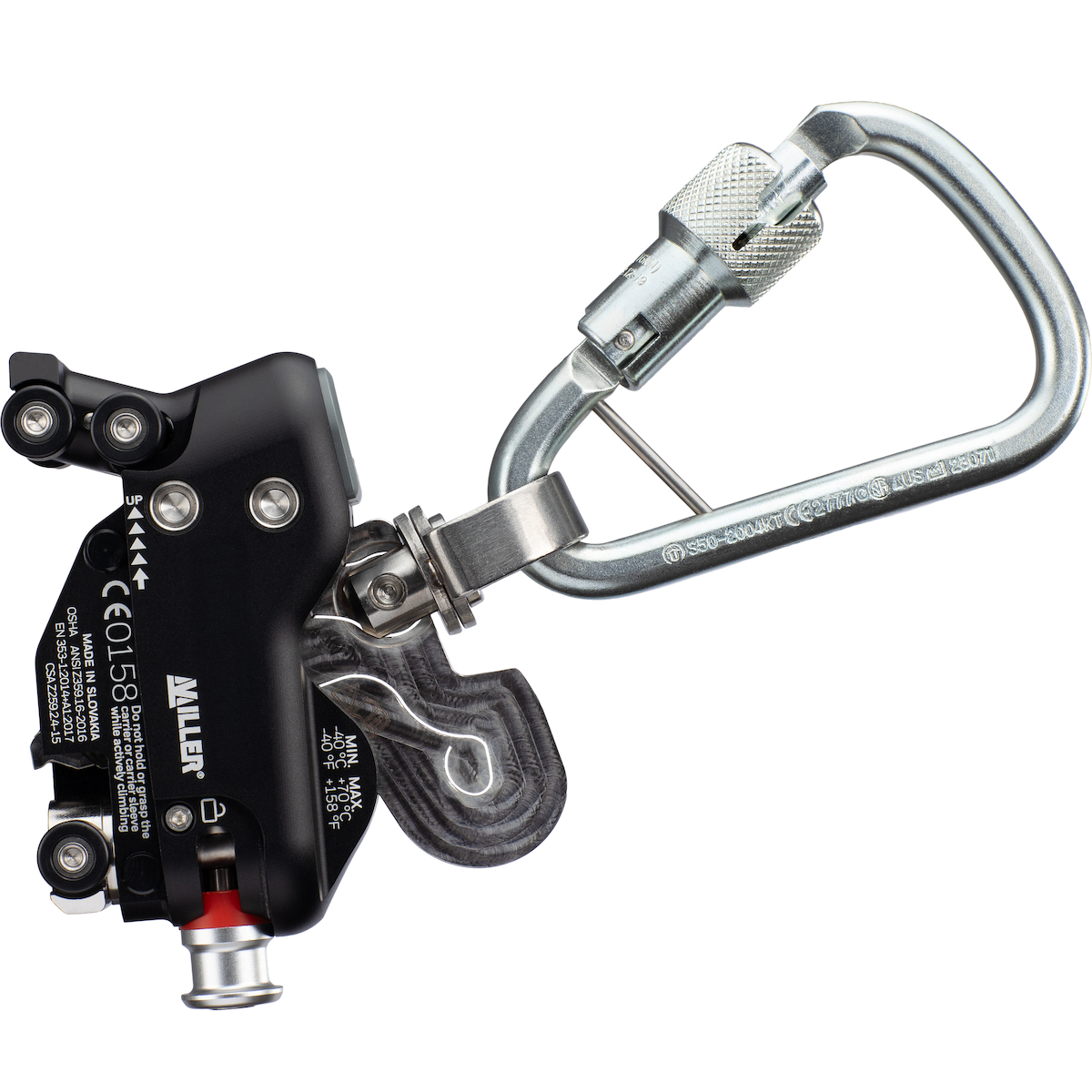 Miller FPH_VR670 GlideLoc Fall Arrester for Vertical Rail System