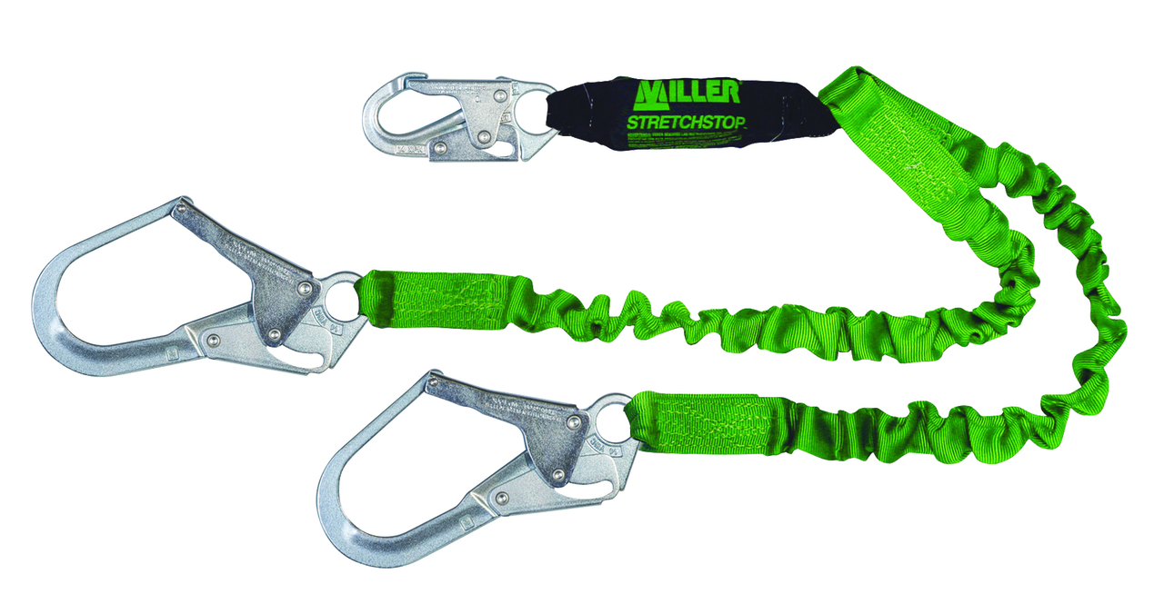 Miller 8798RALS-Z/6 Stretchstop Two Legs 6' Webbing Lanyard