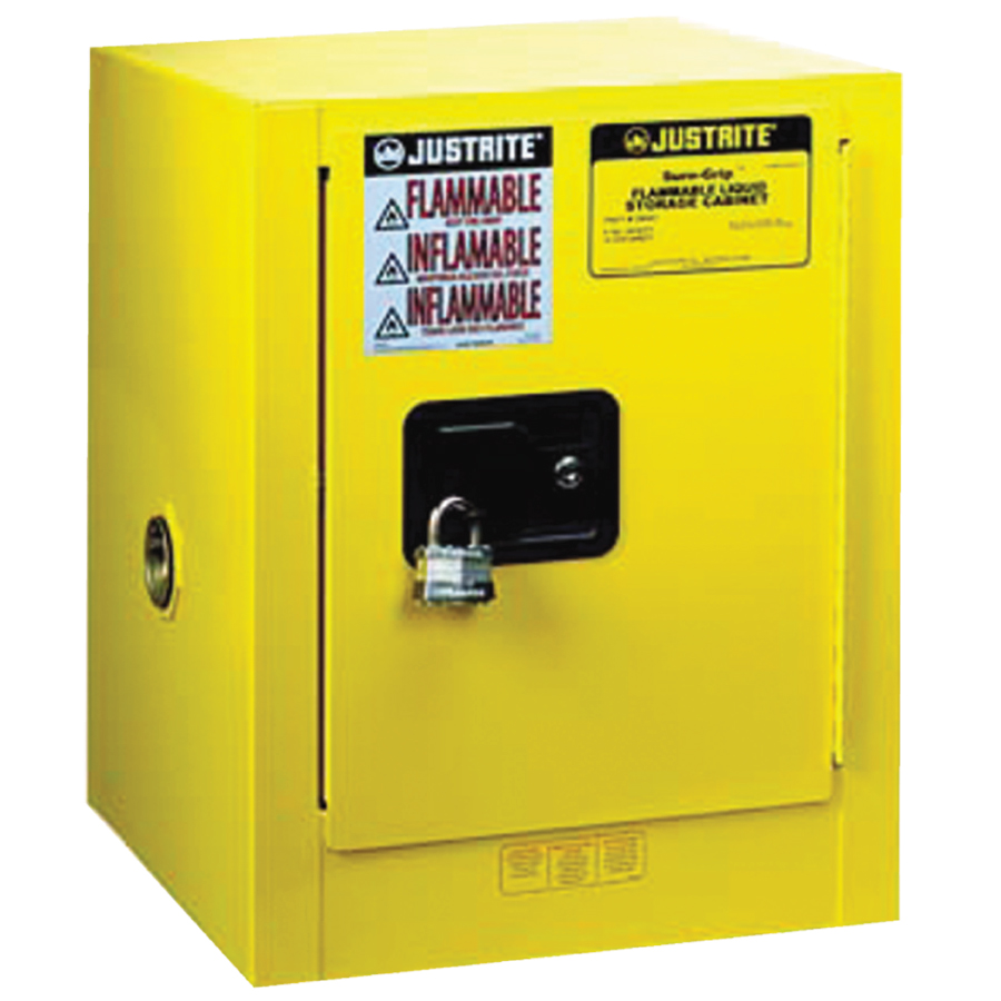 Justrite 890400 Sure-Grip EX Flammable Safety Cabinet 4 Gal