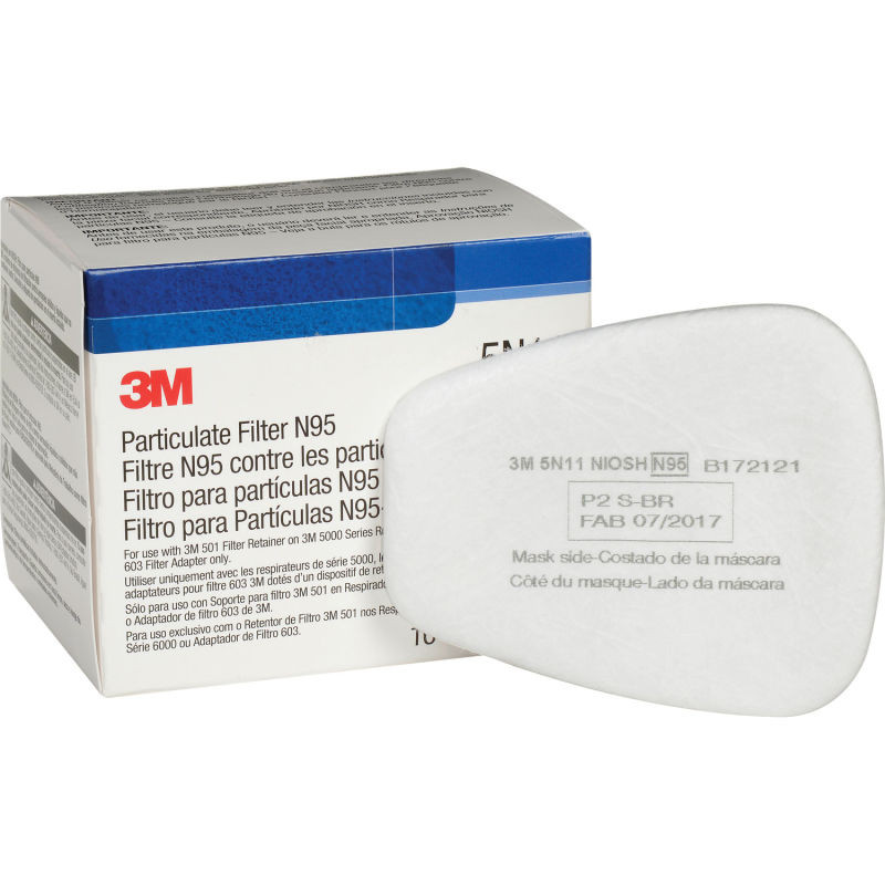 3M 5N11 Particulate Filter N95 (Box/10) - Industrial Safety Products