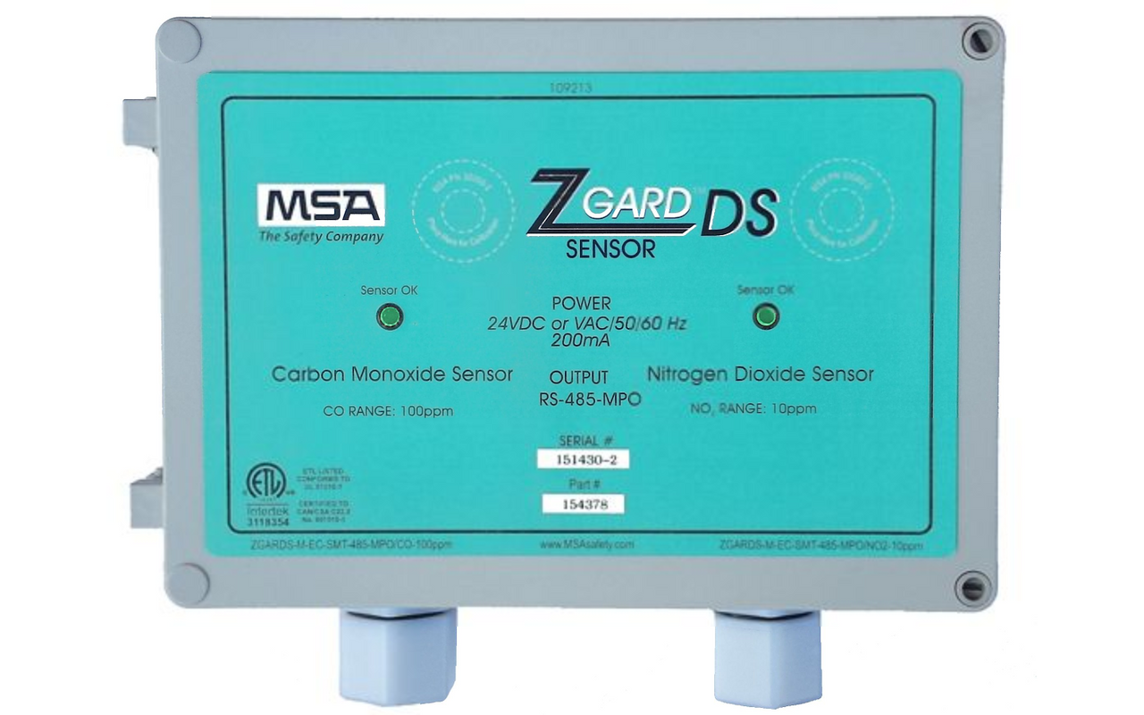 MSA 10180328 Z-Gard DS MPO Dual Gas Sensor