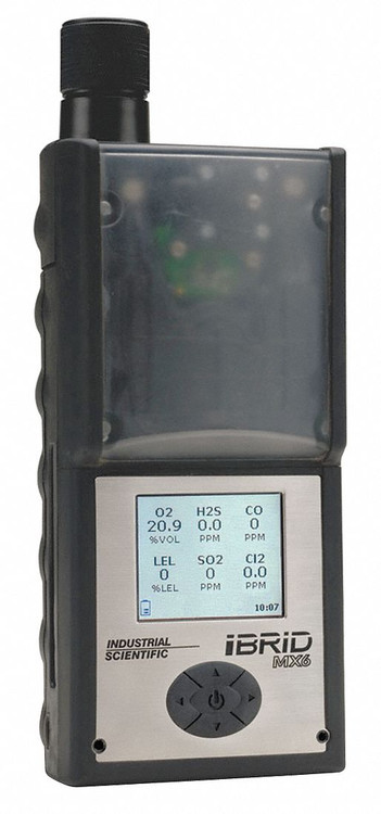 Industrial Scientific MX6 iBrid Multi-Gas Monitor w/Pump (LEL,CO