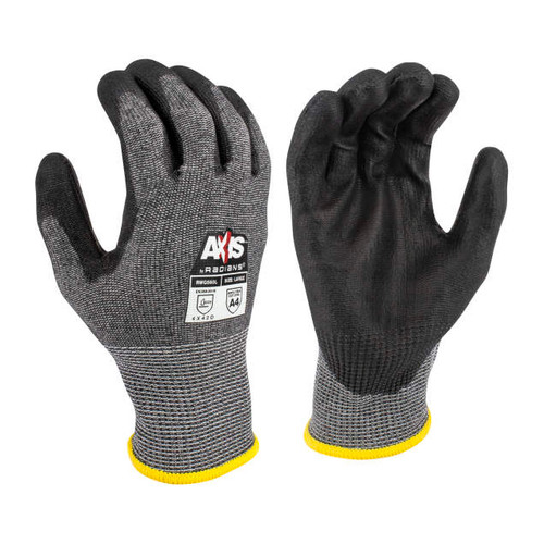Radians RWG604 Cut Protection Cold Weather Coated Gloves – Thermal Work Gloves