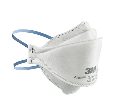 3M 9205+ Aura N95 Particulate Respirator  - NIOSH Approved