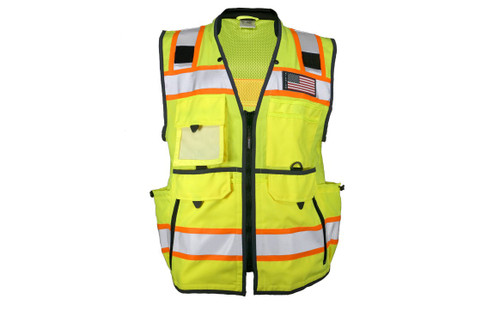Kishigo 1823 Men's Ultimate Construction Vest - Industrial Safety