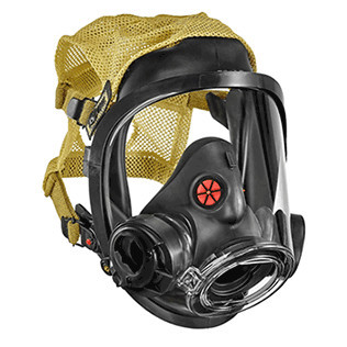 3M Scott 201215-21 AV-3000 HT Kevlar Facepiece with 4 Point Strap