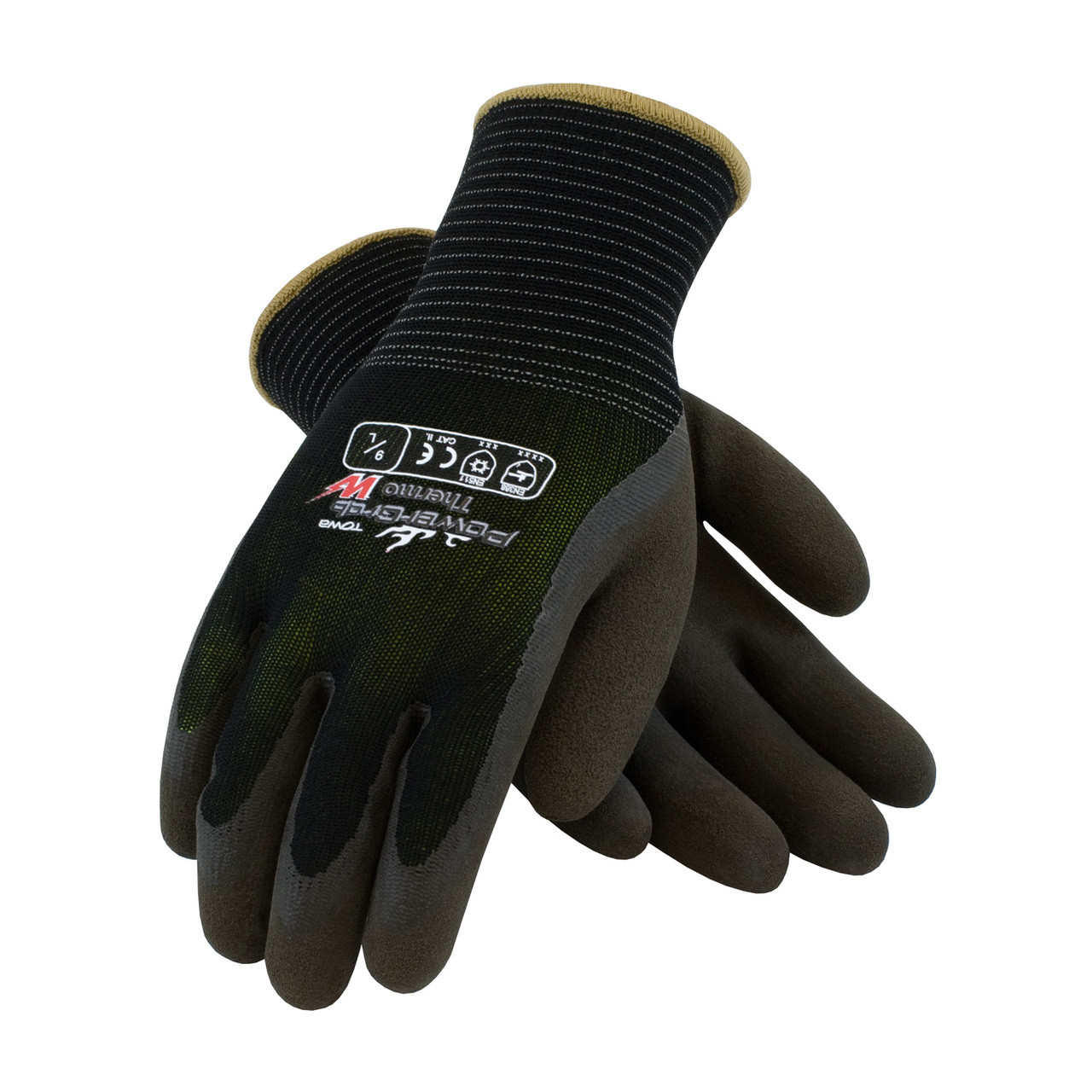 PIP 41-1430 Winter PowerGrap Thermo Seamless Knit Nylon Gloves