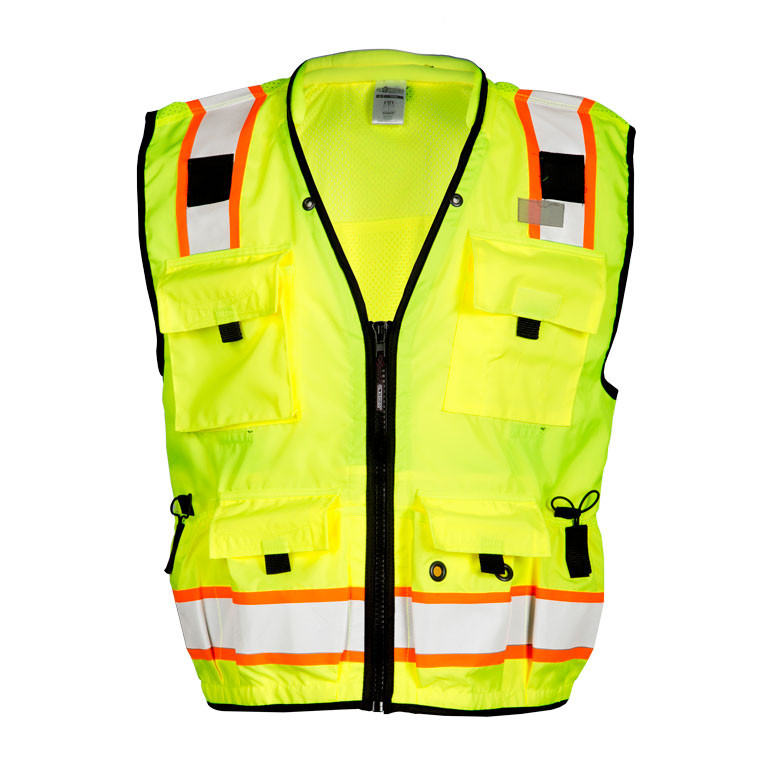 ML Kishigo S5000 Class 2 Lime Professional Surveyors Vest