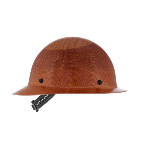 MSA Skullgard Full Brim Hard Hat w/ STAZ ON Suspension Tan