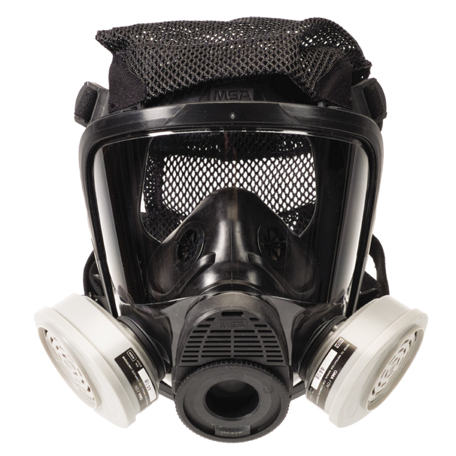 MSA 10083783 Advantage 4000 Hycar Rubber Harness Respirator (M