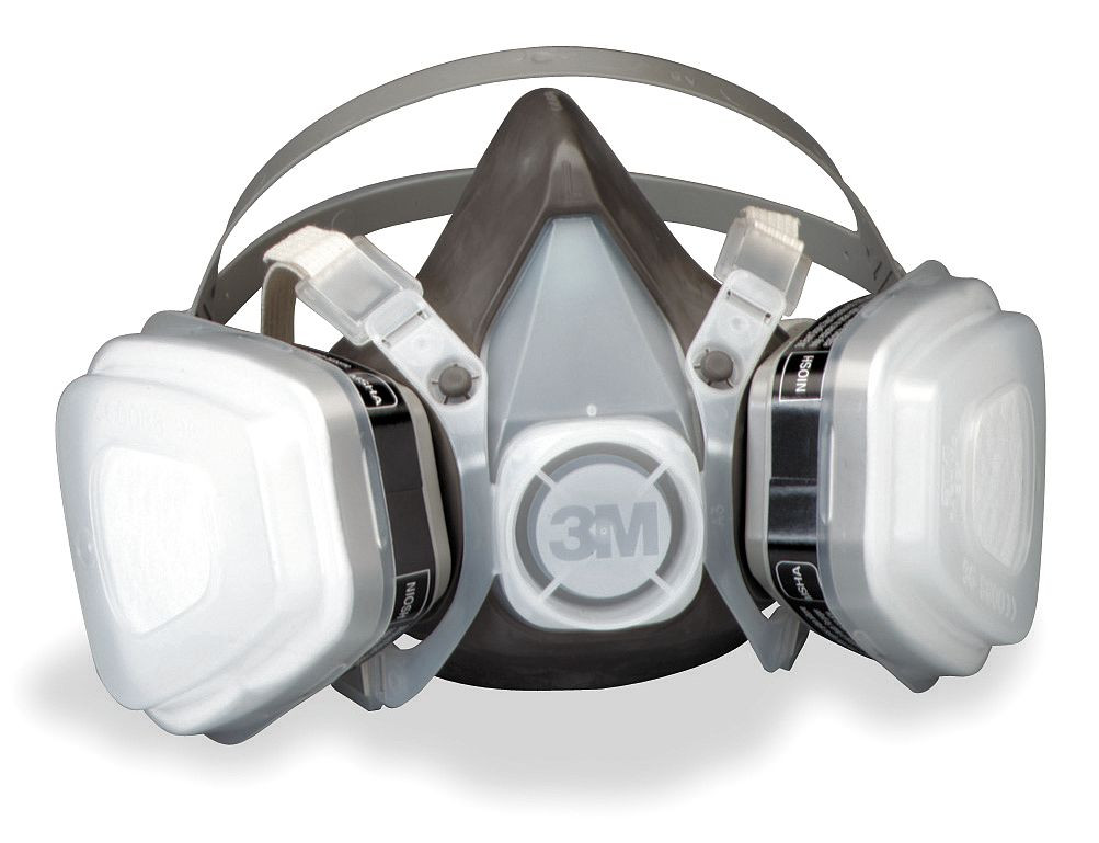 3M 52P71 Half Facepiece Organic P95 Respirator Mask (Size/Medium)