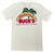 A white Vintage White Throw-Back Tee