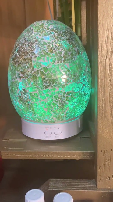 Glass Mosaic Ultrasonic Diffuser