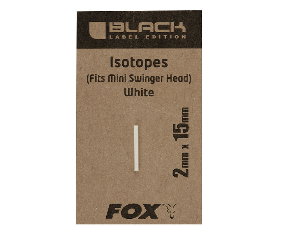 Fox Black Label 2mm x 15mm Isotope (Mini Swingers) - Hooked ...