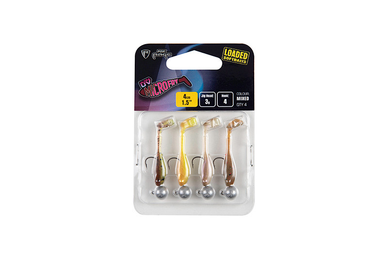 Fox Rage Ultra UV Micro Tiddler Fast Loaded Kunstköder Pack