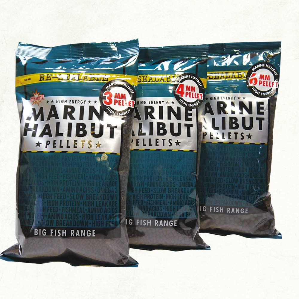 Dynamite Marine Halibut Pellets Hooked Tackle