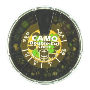 Anchor 6 Division Camo Dispenser CAMO6DIV Hooked Tackle