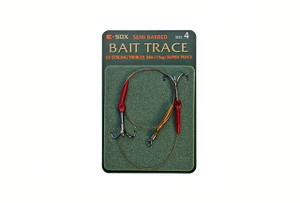 Drennan E-Sox Semi-Barbed Bait Trace  Hooked Tackle