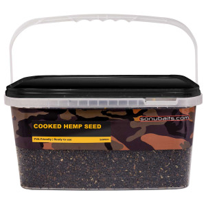 Sonubaits Cooked Hemp 3kg S0930001 Hooked Tackle