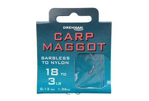 Drennan International Drennan Hooks to Nylon- Carp Maggot 