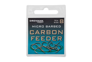 Drennan Spade End Carbon Feeder Hooks - Hooked Tackle