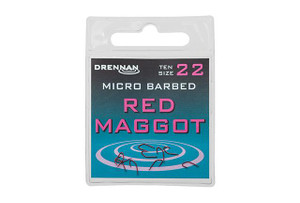 Drennan International Drennan Spade End Red Maggot Hooks 