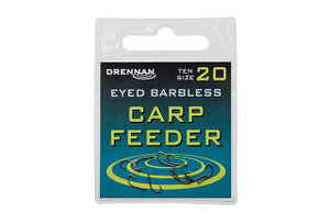 Drennan International Drennan Carp Feeder Eyed Hooks 