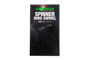 Korda Spinner Ring Swivel Size 11 KSPIN2 Hooked Tackle