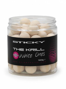 Sticky Baits Krill White Ones Pop-ups  Hooked Tackle