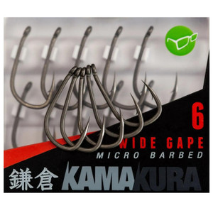  Korda Kamakura Wide Gape Hooks 