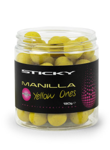 Sticky Baits Manilla Yellow Ones Wafters MWY16 Hooked Tackle