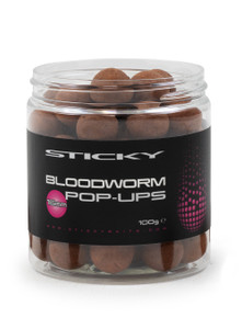 Sticky Baits Bloodworm Pop-ups  Hooked Tackle