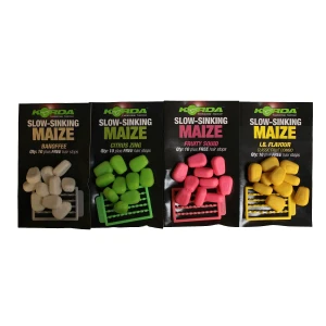 Korda Slow Sinking Maize  Hooked Tackle