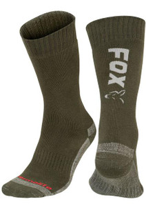 Fox International Fox Collection Green & Silver Thermal Socks 