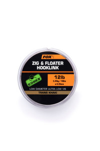 Fox Edges Zig & Floater Hooklink - Hooked Tackle
