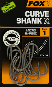 Fox Edges Hooks Curve Shank X - Hooked Tackle