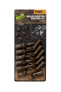 Fox Edges Camo Angled Drop Off Run Ring Kit CAC775 Hooked Tackle