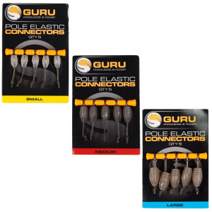 Guru Dacron Elastic Connectors  Hooked Tackle