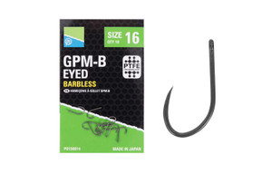Preston GPM-B Eyed Hooks  Hooked Tackle