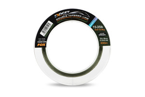 Fox Exocet Double Tapered Line Khaki Green  Hooked Tackle