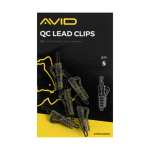 Avid QC Lead Clips - Hooked Tackle