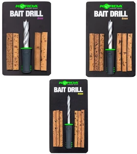 Korda Bait Drills  Hooked Tackle