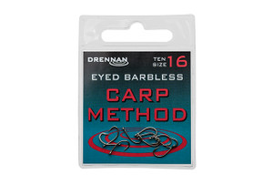 Drennan Eyed Carp- Method Barbless - Hooked Tackle