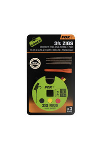 Fox International Fox Ready Tied Zig Rigs - 3ft 